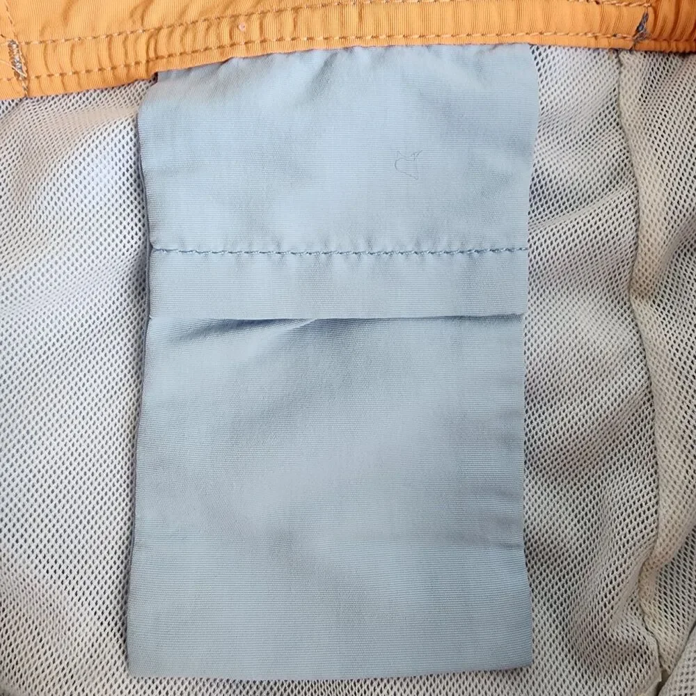 Polo Ralph Lauren Men's Swim Trunks Shorts Medium Blue Cargo Pocket Embroidered